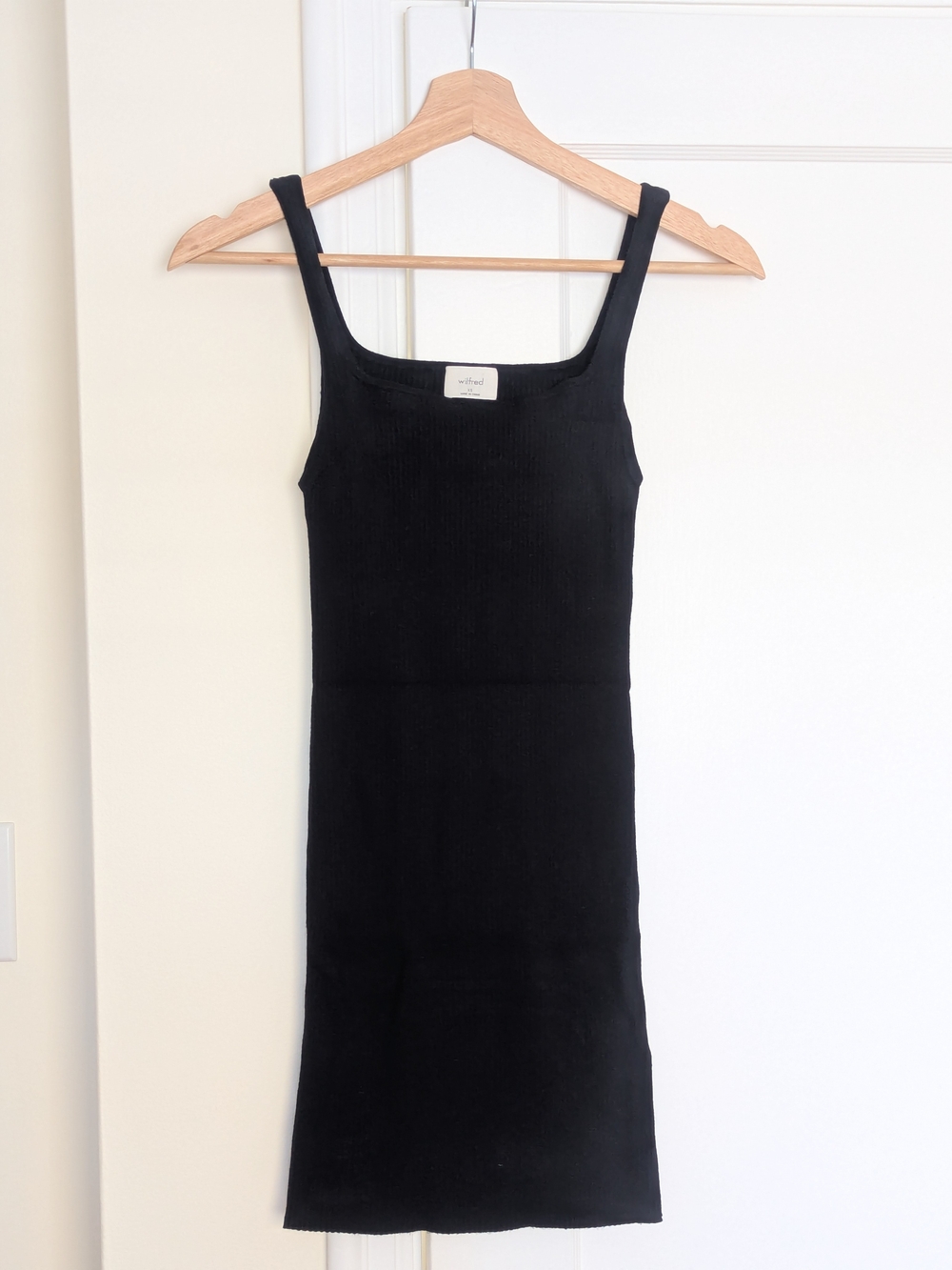 Wilfred Square Neck Mini Dress